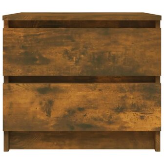 Nachtkastjes 2 st 50x39x43,5 cm bewerkt hout gerookt eikenkleur 8720286978467 4