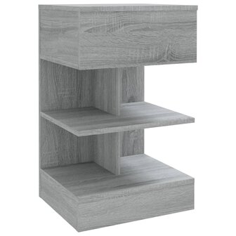 Nachtkastjes 2 st 40x35x65 cm bewerkt hout grijs sonoma eiken 8720286979440 3