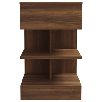 Nachtkastjes 2 st 40x35x65 cm bewerkt hout bruineikenkleurig 8720286979464 6