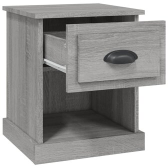 Nachtkastjes 2 st 39x39x47,5 cm bewerkt hout grijs sonoma eiken 8720845790318 7