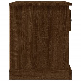 Nachtkastjes 2 st 39x39x47,5 cm bewerkt hout bruin eikenkleur 8720845790332 9