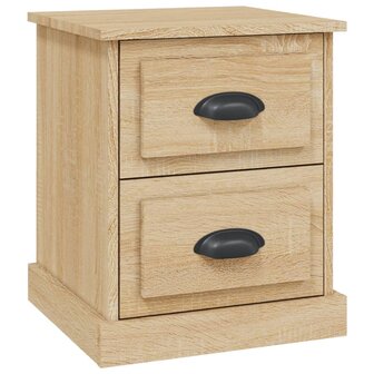 Nachtkastje 39x39x47,5 cm bewerkt hout sonoma eikenkleurig 8720845790400 2