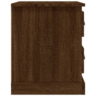 Nachtkastjes 2 st 39x39x47,5 cm bewerkt hout bruin eikenkleur 8720845790493 9