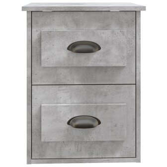 Nachtkastjes 2 st wandgemonteerd 41,5x36x53 cm betongrijs 8720845792916 9