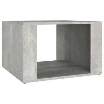 Nachtkastje 57x55x36 cm bewerkt hout betongrijs 8720845667214 2