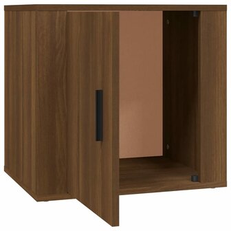 Nachtkastjes 2 st 50x39x47 cm bruin eikenkleur 8720287221470 8