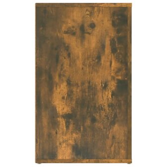 Nachtkastje 50x36x60 cm bewerkt hout gerookt eikenkleurig 8720287221616 8