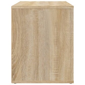 Nachtkastje 60x36x45 cm bewerkt hout sonoma eikenkleurig 8720287221838 8