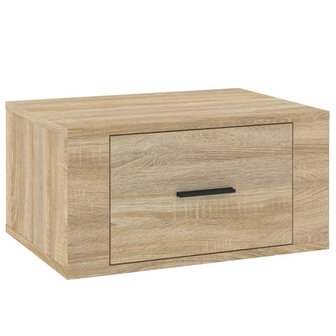 Nachtkastjes 2 st wandgemonteerd 50x36x25 cm sonoma eikenkleur 8720287222514 6