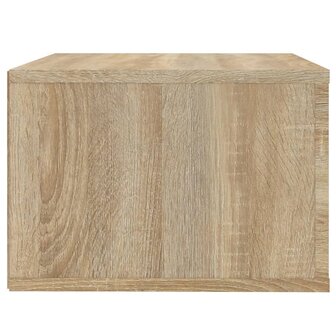 Nachtkastjes 2 st wandgemonteerd 50x36x25 cm sonoma eikenkleur 8720287222514 9