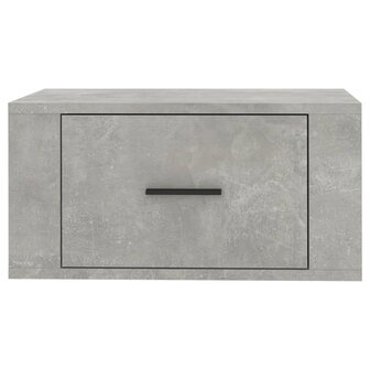 Nachtkastjes 2 st wandgemonteerd 50x36x25 cm betongrijs 8720287222538 7