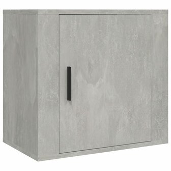 Nachtkastjes 2 st wandgemonteerd 50x30x47 cm betongrijs 8720287222774 5