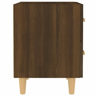 Nachtkastjes 2 st 40x35x47,5 cm bruineikenkleurig 8720286973004 4