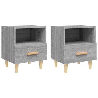 Nachtkastjes 2 st 40x35x47 cm grijs sonoma eikenkleurig 8720286973103 2