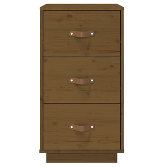 &nbsp;Nachtkastjes 2 st 40x40x75 cm massief grenenhout honingbruin 8720287204275 7