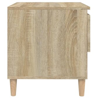 Nachtkastjes 2 st 50x46x50 cm bewerkt hout sonoma eikenkleurig 8720845668846 6