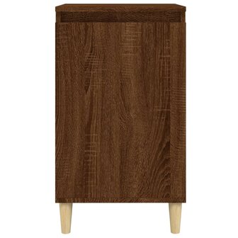 Nachtkastje 40x35x70 cm bewerkt hout bruin eikenkleur 8720845737320 5