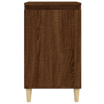 Nachtkastjes 2 st 40x35x70 cm bewerkt hout bruin eikenkleur 8720845737337 5