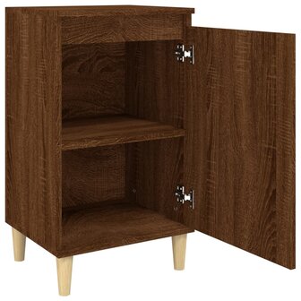 Nachtkastjes 2 st 40x35x70 cm bewerkt hout bruin eikenkleur 8720845737337 6