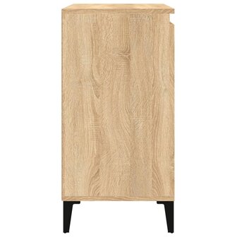 Nachtkastje 40x35x70 cm bewerkt hout sonoma eikenkleurig 8720845737405 7