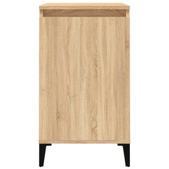 Nachtkastjes 2 st 40x35x70 cm bewerkt hout sonoma eikenkleurig 8720845737412 7