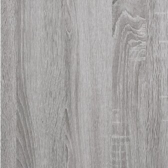 Nachtkastje 40x35x70 cm bewerkt hout grijs sonoma eikenkleurig 8720845737467 9