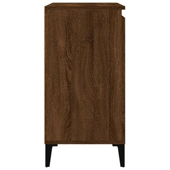 Nachtkastjes 2 st 40x35x70 cm bewerkt hout bruin eikenkleur 8720845737498 8