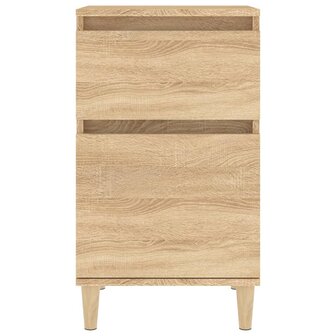 Nachtkastjes 2 st 40x35x70 cm bewerkt hout sonoma eikenkleurig 8720845737894 6