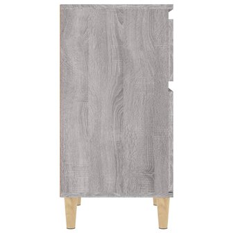 Nachtkastje 40x35x70 cm bewerkt hout grijs sonoma eikenkleurig 8720845737948 7