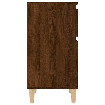 Nachtkastjes 2 st 40x35x70 cm bewerkt hout bruin eikenkleur 8720845737979 7