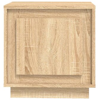 Nachtkastjes 2 st 44x35x45 cm bewerkt hout sonoma eikenkleurig 8720845794255 7