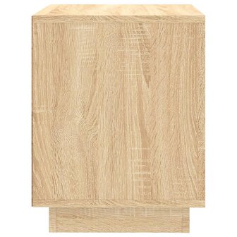 Nachtkastjes 2 st 44x35x45 cm bewerkt hout sonoma eikenkleurig 8720845794255 8