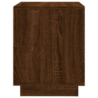 Nachtkastjes 2 st 44x35x45 cm bewerkt hout bruin eikenkleur 8720845794330 8