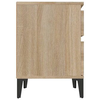 Nachtkastjes 2 st 40x35x50 cm sonoma eikenkleurig 8720287226437 7