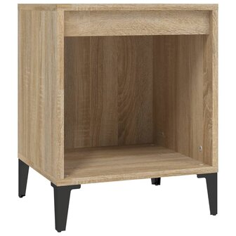 Nachtkastjes 2 st 40x35x50 cm sonoma eikenkleurig 8720287226758 5