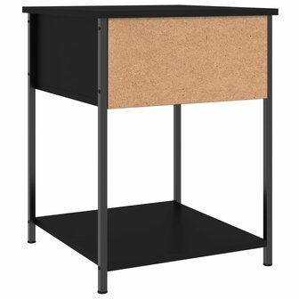 Nachtkastjes 2 st 44x45x58 cm bewerkt hout zwart 8720845938031 9