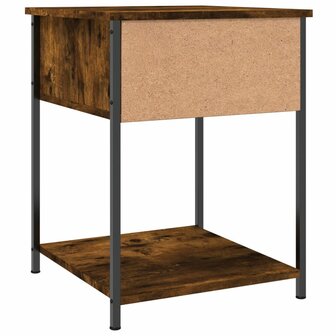 Nachtkastjes 2 st 44x45x58 cm bewerkt hout gerookt eikenkleurig 8720845938079 9