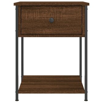 Nachtkastjes 2 st 44x45x58 cm bewerkt hout bruin eikenkleur 8720845938116 7