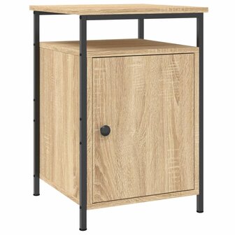 Nachtkastjes 2 st 40x42x60 cm bewerkt hout sonoma eikenkleurig 8720845938253 3