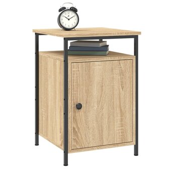 Nachtkastjes 2 st 40x42x60 cm bewerkt hout sonoma eikenkleurig 8720845938253 4