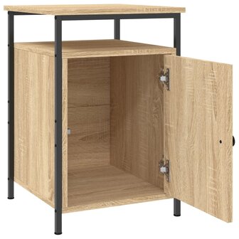 Nachtkastjes 2 st 40x42x60 cm bewerkt hout sonoma eikenkleurig 8720845938253 6