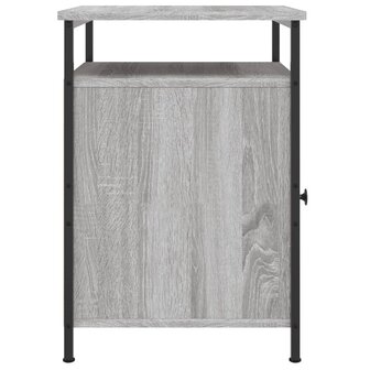 Nachtkastjes 2 st 40x42x60 cm bewerkt hout grijs sonoma eiken 8720845938291 8