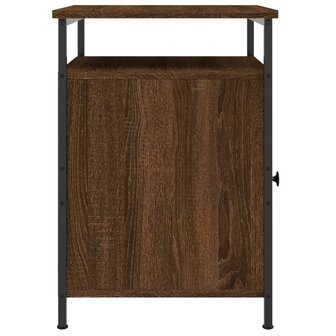 Nachtkastjes 2 st 40x42x60 cm bewerkt hout bruin eikenkleur 8720845938314 8