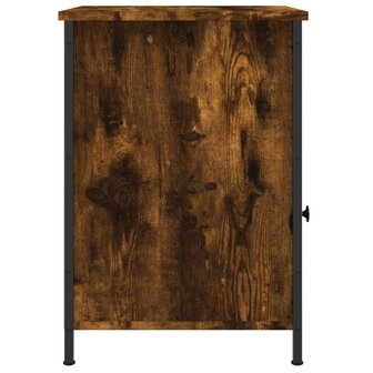 Nachtkastjes 2 st 40x42x60 cm bewerkt hout gerookt eikenkleurig 8720845938673 8