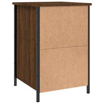 Nachtkastjes 2 st 40x42x60 cm bewerkt hout bruin eikenkleur 8720845938710 9