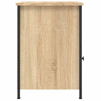 Nachtkastje 40x42x60 cm bewerkt hout sonoma eikenkleurig 8720845938741 7