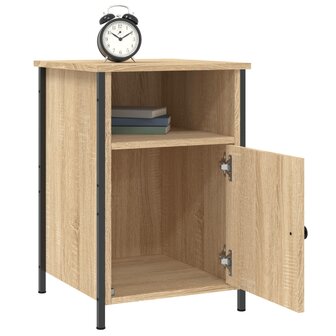 Nachtkastjes 2 st 40x42x60 cm bewerkt hout sonoma eikenkleurig 8720845938758 4