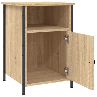 Nachtkastjes 2 st 40x42x60 cm bewerkt hout sonoma eikenkleurig 8720845938758 7