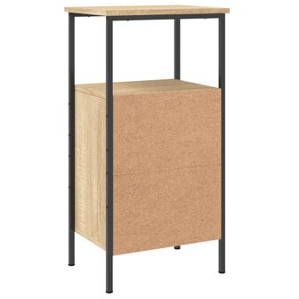 Nachtkastjes 2 st 41x31x80 cm sonoma eikenkleurig 8720845938857 9