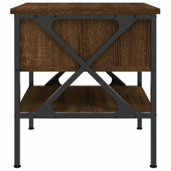 Nachtkastjes 2 st 40x42x45 cm bewerkt hout bruin eikenkleur 8720845939212 8